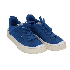 Cariuma 4ocean Sneakers Women 7.5 Blue Good Knit Low Top Sustainable